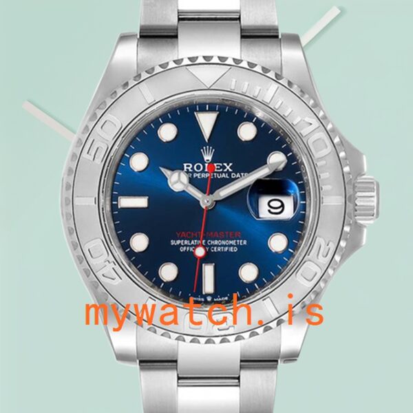 Rolex Yacht-Master Men’s 40mm M126622-0002 Silver-Tone: Genuine vs. Replica