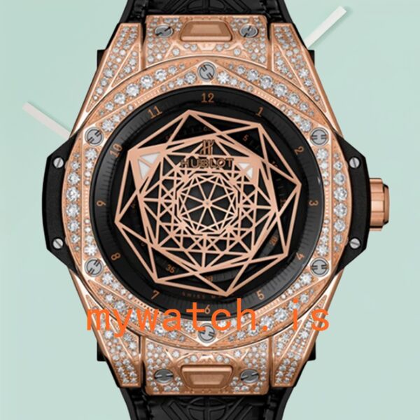 Hublot Big Bang 45mm 415.OX.1118.VR.1704.MXM17 Men Leather Strap: A Timeless Masterpiece