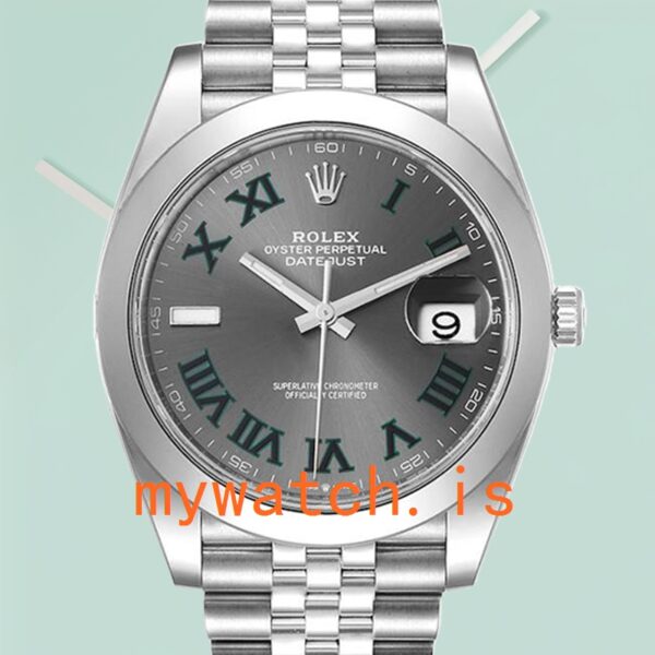 Rolex Datejust m126300-0014 41mm Mens Automatic Wimbledon Dial: Genuine vs. Replica
