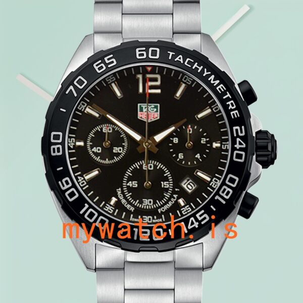 Tag Heuer Formula 1 43mm Men CAZ1010.BA0842 Quartz Silver-tone: A Timeless Piece