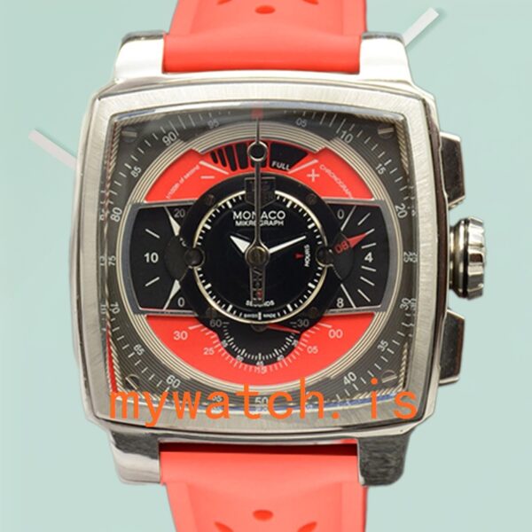 Tag Heuer Monaco 43mm MonacoBKAR-001 Men Quartz: A Timeless Piece of Elegance