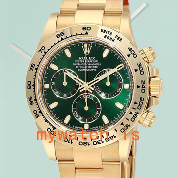Rolex Daytona 40mm m116508-0013 Mens Green Dial: Genuine vs. Replica