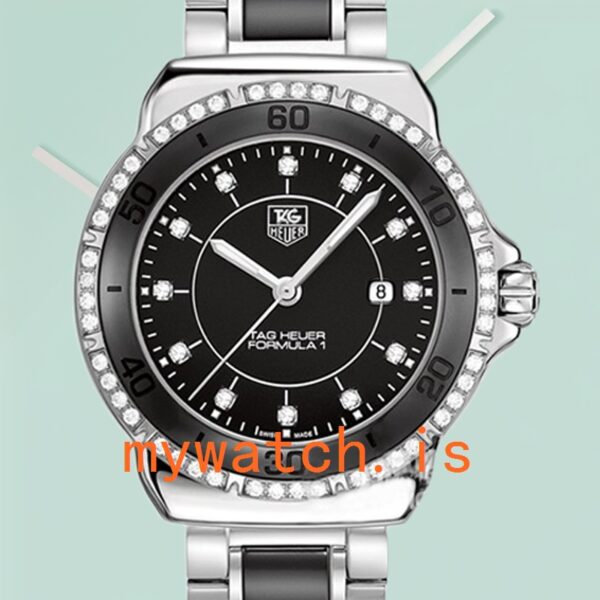 Tag Heuer Formula 1 Ladies 36mm WAH1312.BA0867 Silver-tone Black Dial: Genuine vs. Replica